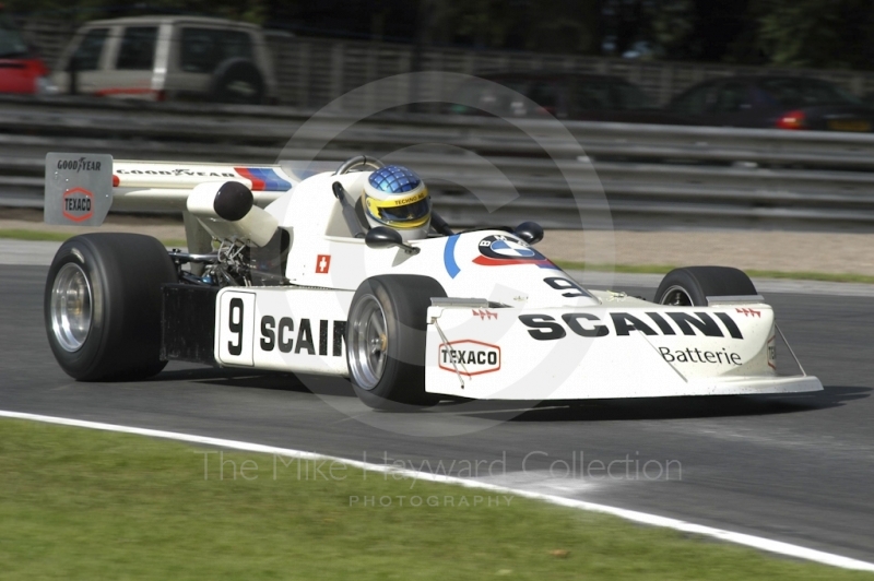 Christian Fischer, 1976 March BMW 762, European Formula 2 Race, Oulton Park Gold Cup meeting 2004.