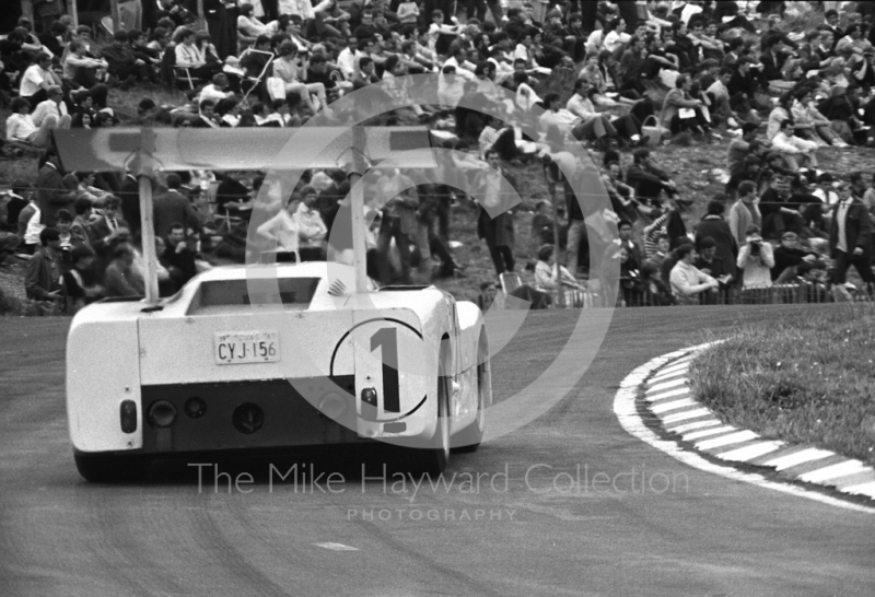 Phil Hill/Mike Spence, Chaparral 2F, Brands Hatch, BOAC 500 1967.
