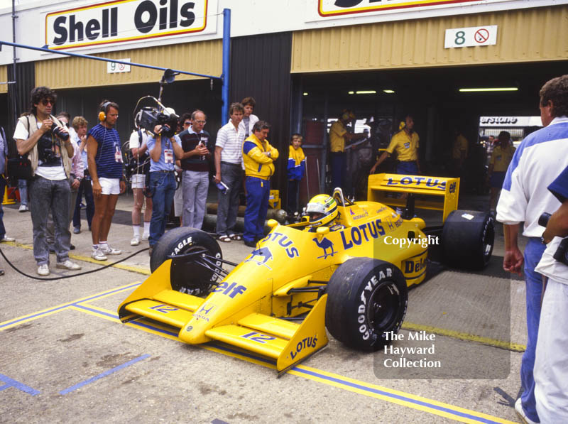 Ayrton Senna Lotus 99t The Mike Hayward Collection