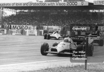 Alain Prost, Renault RE30, Silverstone, 1981 British Grand Prix.
