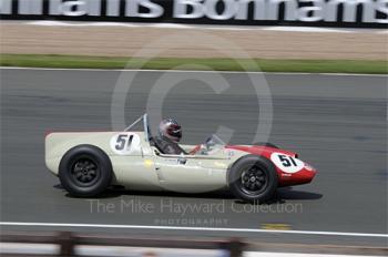 Pietro Silva, 1959 Cooper T51, HGPCA pre-1966 Grand Prix Cars Race, Silverstone Classic 2009.