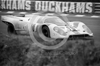Willy Kauhsen/Renihold Jost, Porsche 917K, BOAC 1000 kms, Brands Hatch, 1971.
