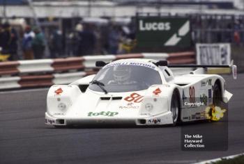 Carlo Facetti/Martino Finotto, Jolly Club Alba AR2, World Endurance Championship, 1985 Grand Prix International 1000km meeting, Silverstone.
