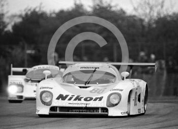 Yojiro Terada/David Kennedy, Mazda 737C, World Endurance Championship, 1984 Grand Prix International 1000km meeting, Silverstone.
