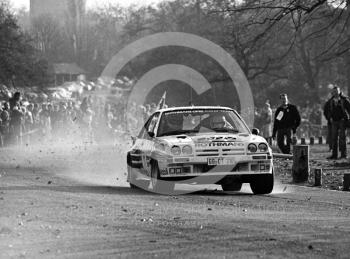 Henri Toivonen/Fred Gallagher, Rothmans Opel Manta 400 (GG CT 310), 1983 Lombard RAC Rally, Sutton Park
