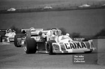 Alex Ribeiro, March BMW 772P, Jochen Rindt Memorial Trophy, Formula 2 International, Thruxton, 1977.
