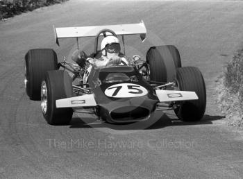 Tony Griffiths, Brabham BT29, Shelsley Walsh Hill Climb June 1970. 